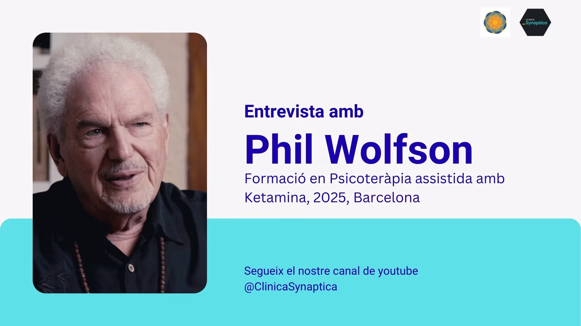 Phil Wolfson a la seva entrevista per a la formació KAP 2025 a Barcelona