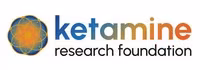 Ketamine Research Foundation logo with a golden mandala and blue and orange lettering